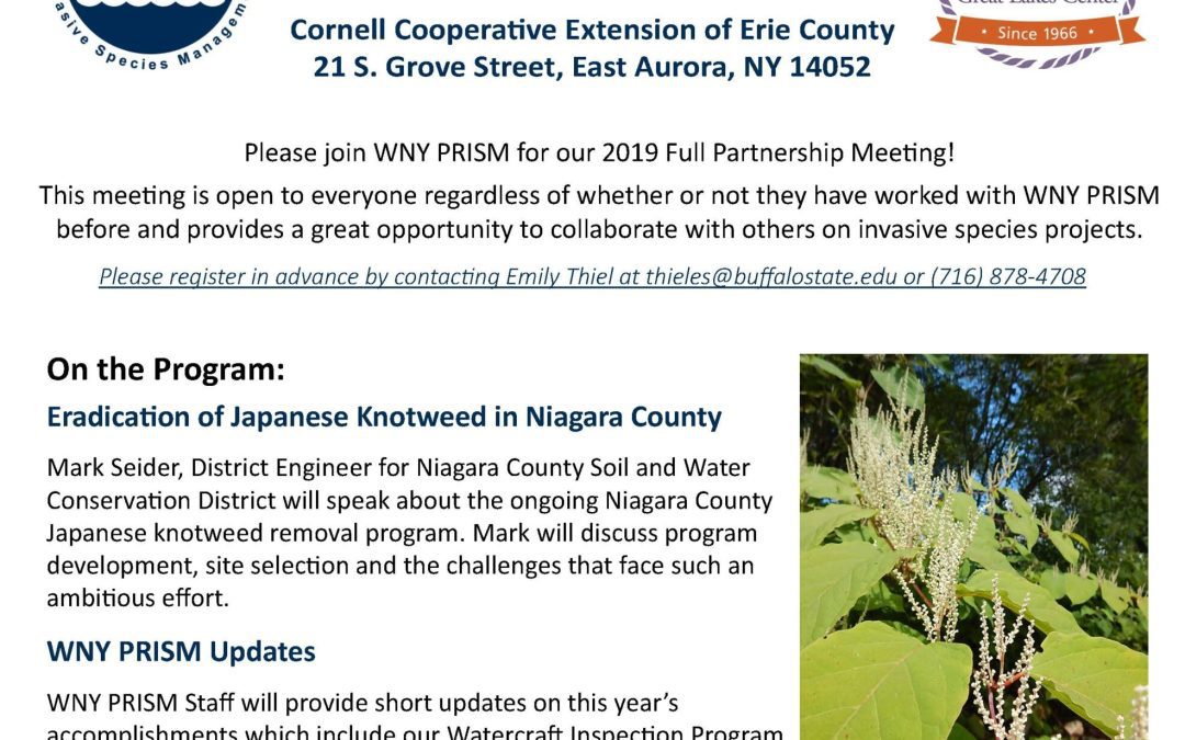 WNY PRISM’s Fall Partner Meeting